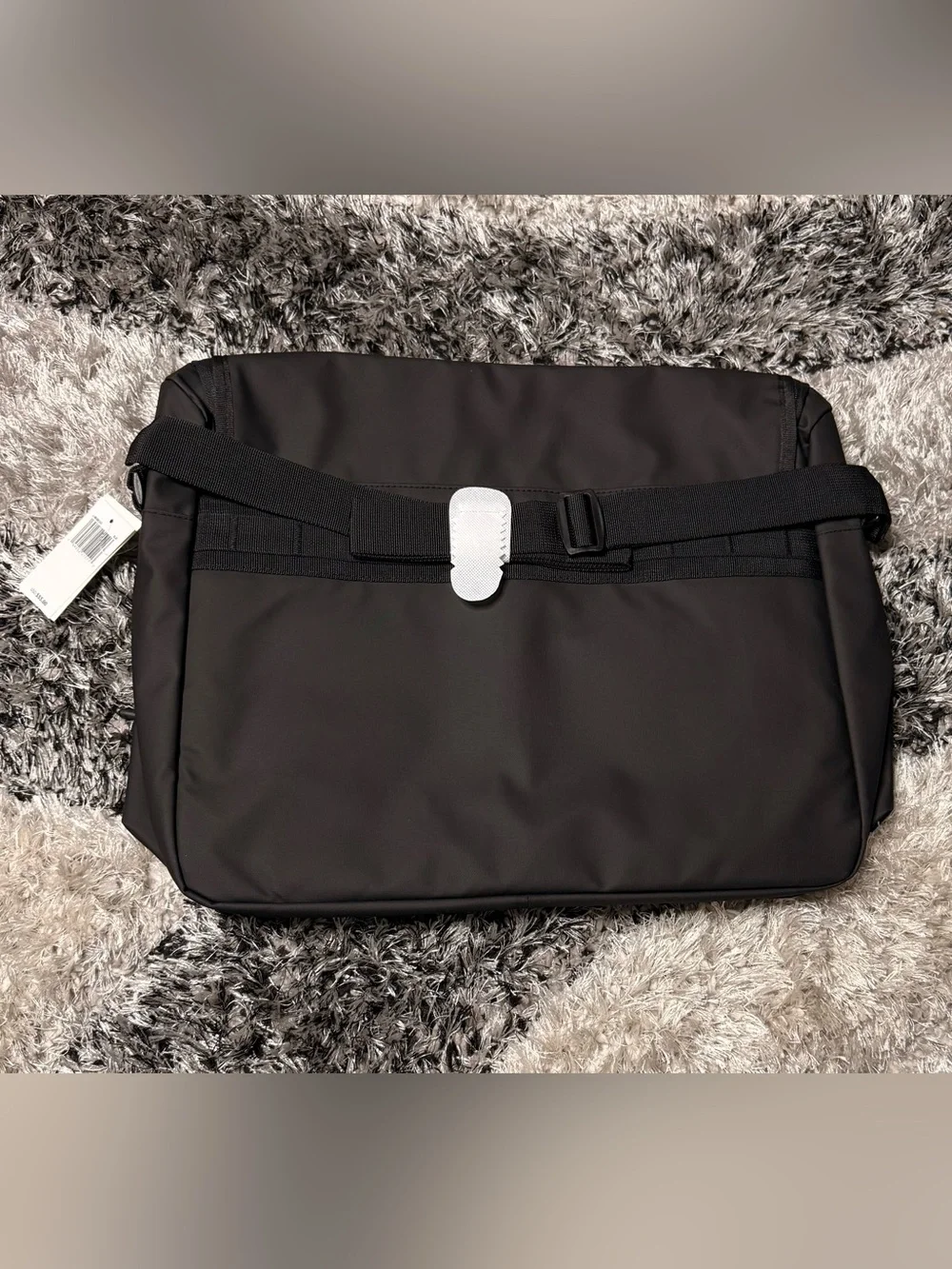 LRG Black Showcase Utility Messenger Crossbody Shoulder Bag NWT